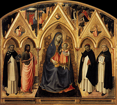 San Pietro Martire Triptych Fra Angelico